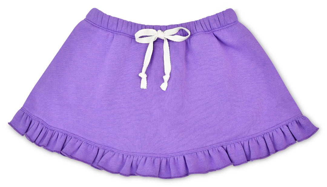 VIVID VIOLET RUFFLED SKORT