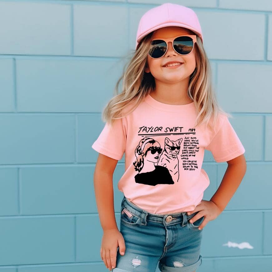 Taylor swift print T-shirt