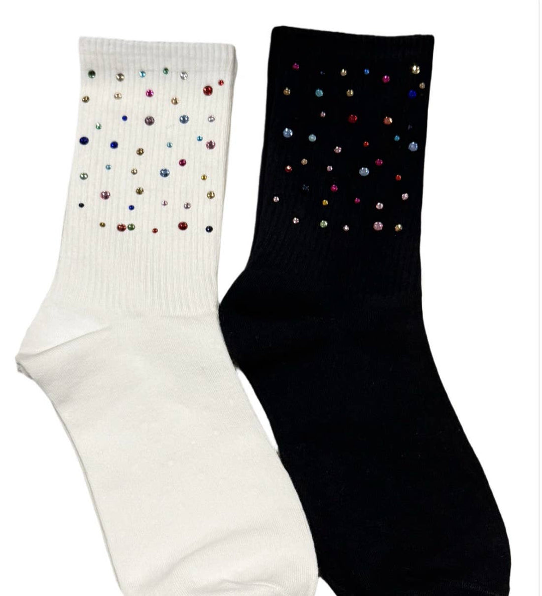 Rhinestone socks