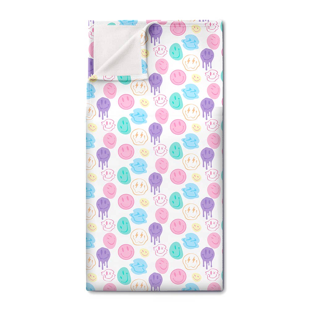 Happy Sherbet Fuzzy Sleep Sack