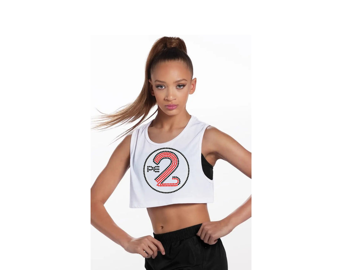 Logo Rhinestone Tank