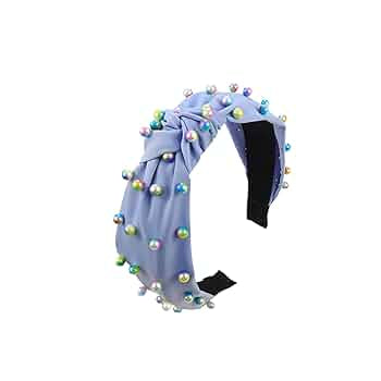 Kid and Tween Candy Pearl Knotted Headband