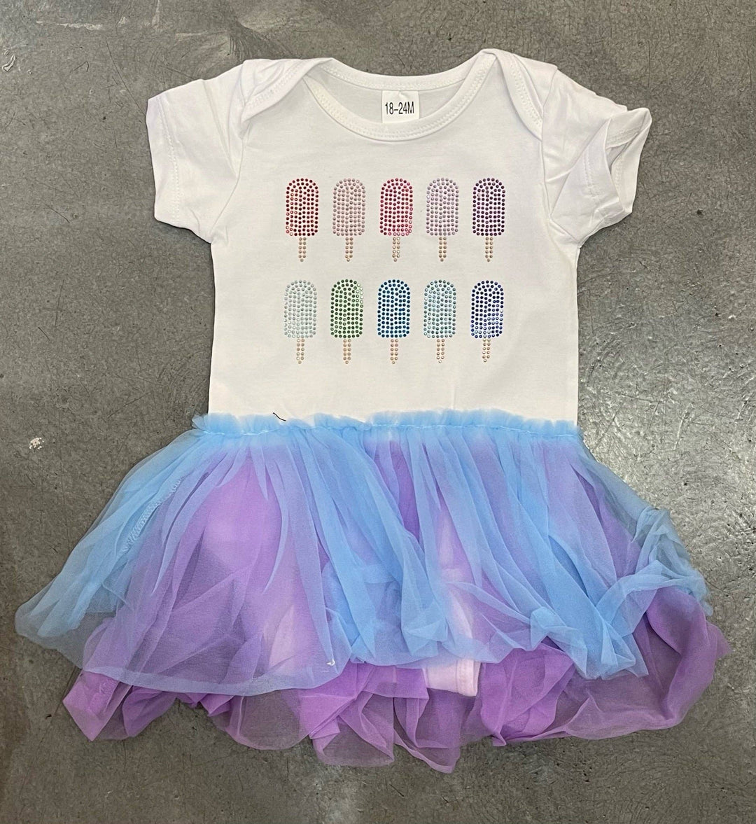 Sparkle by Stoopher - Infant Tutu Dress, Popsicles