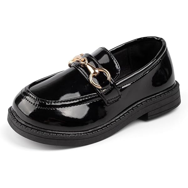 Patent Leather Slip On Loafer