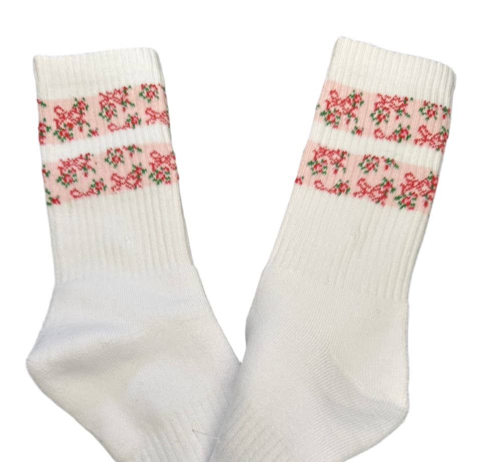 Preppy Print Socks