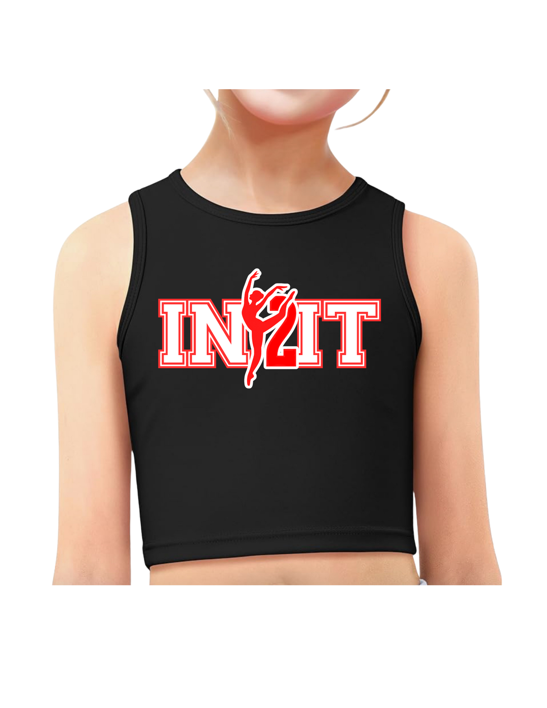 Racerback Cropped In2It Dance Tank