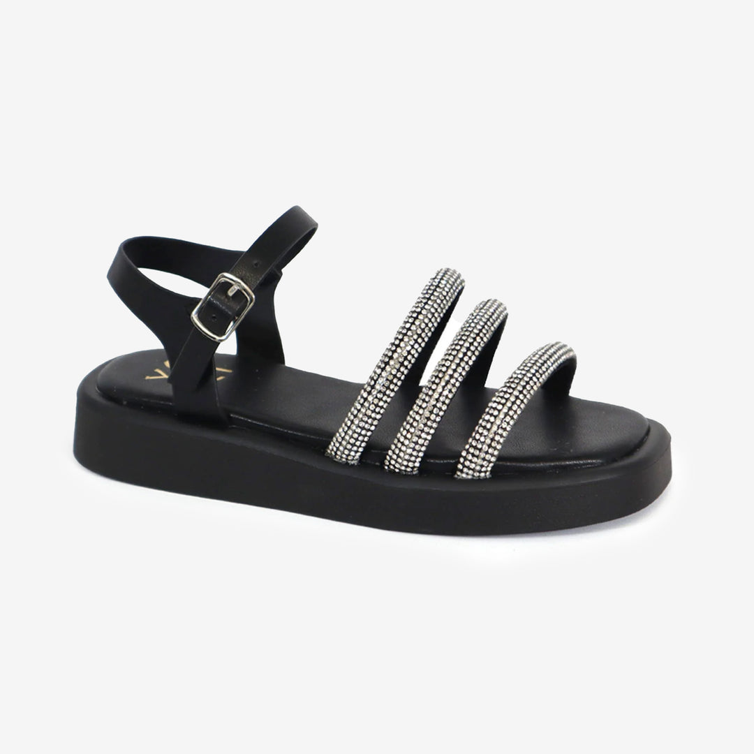 3 Strap Stone Sandal