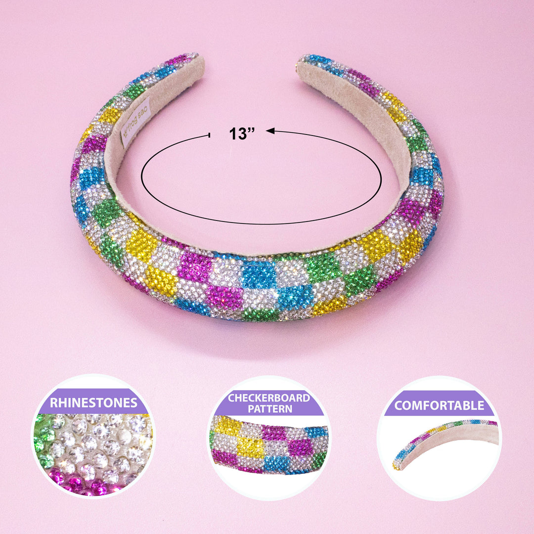 Checkerboard Headband