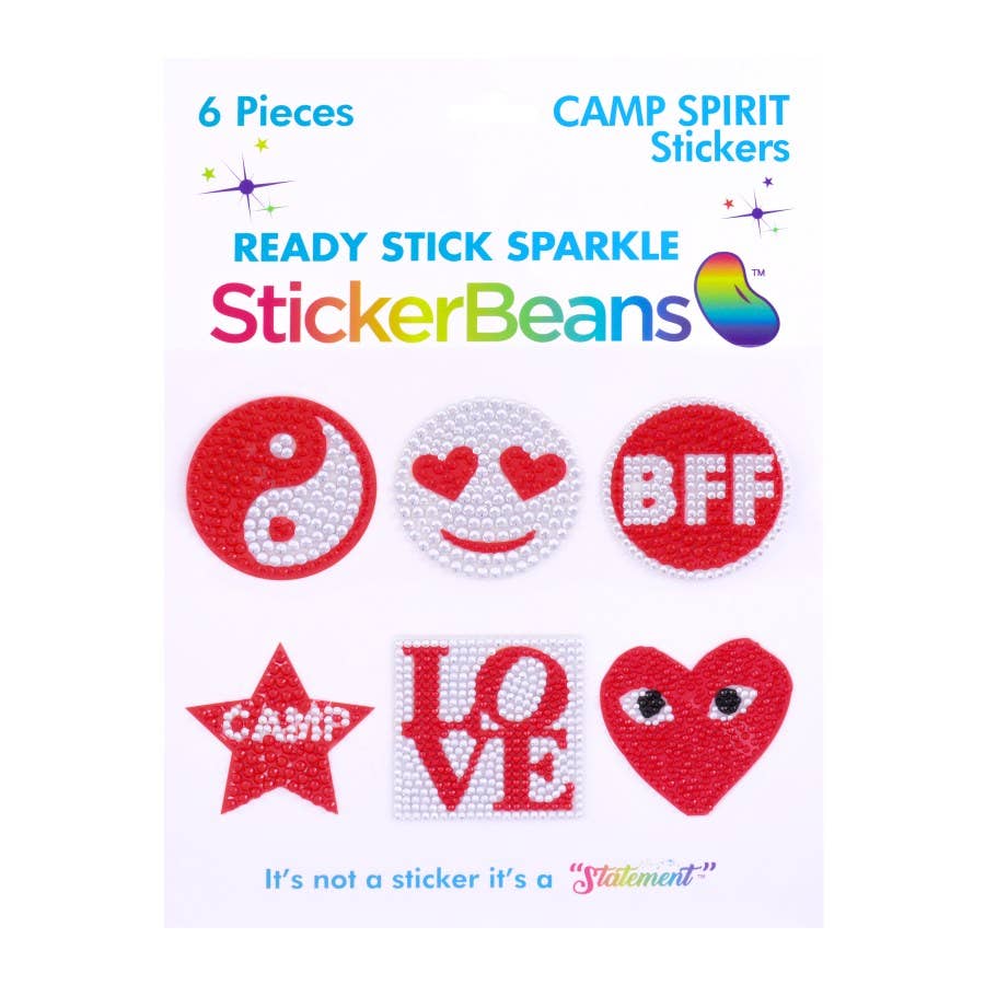 Sticker Beans Red Spirit Multipack
