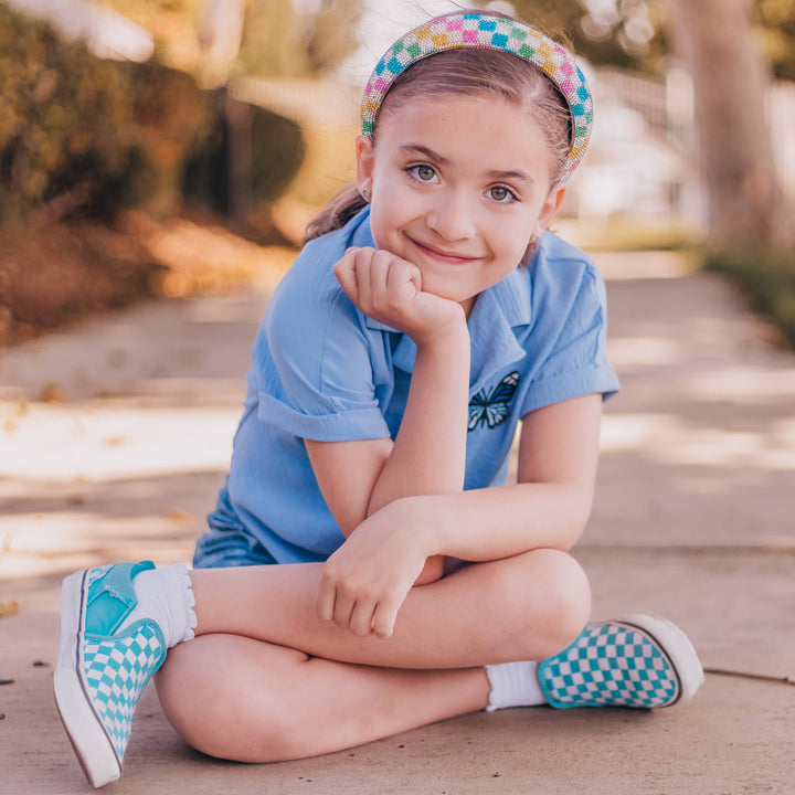 Checkerboard Headband
