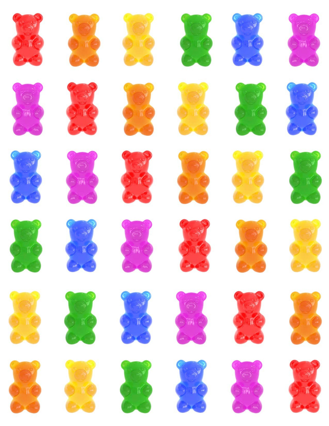 Gummy Bear Notecard