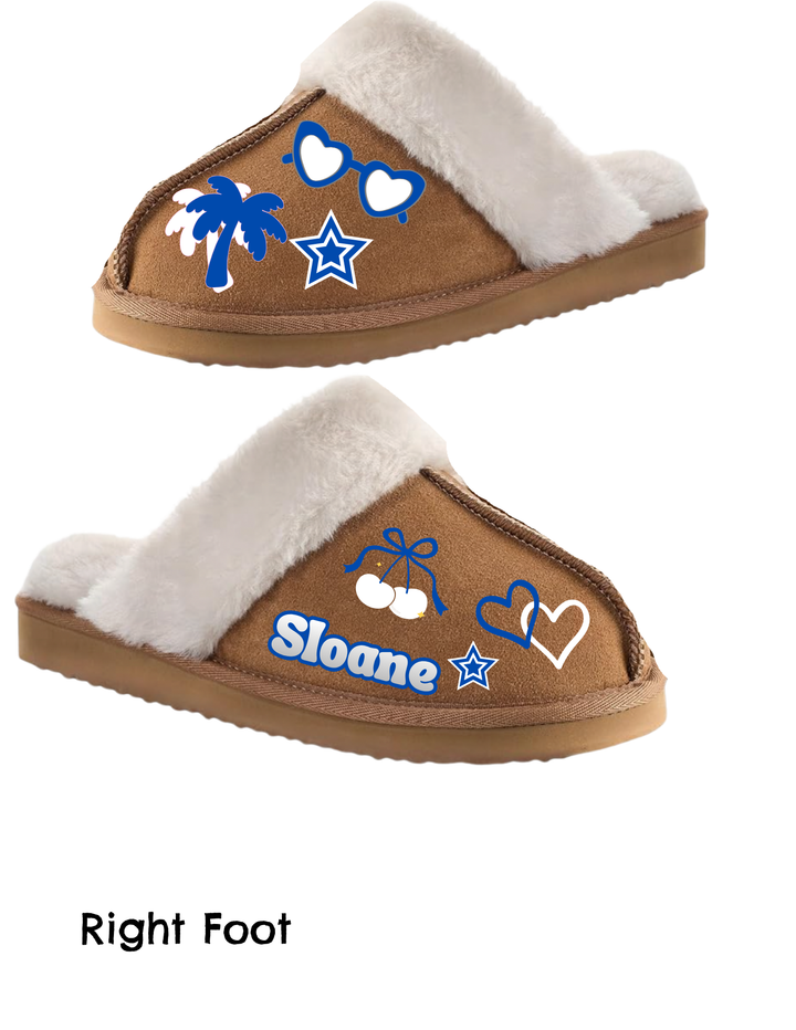 Starlight custom slippers