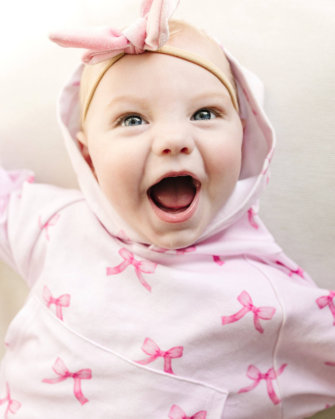 Pink Bows Cargo Jogger Set