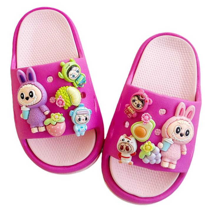 Monster Cartoon Kids' FlipFlops