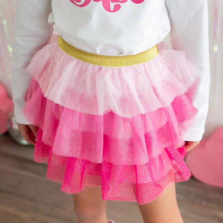 Pink Tiered Tutu Skirt