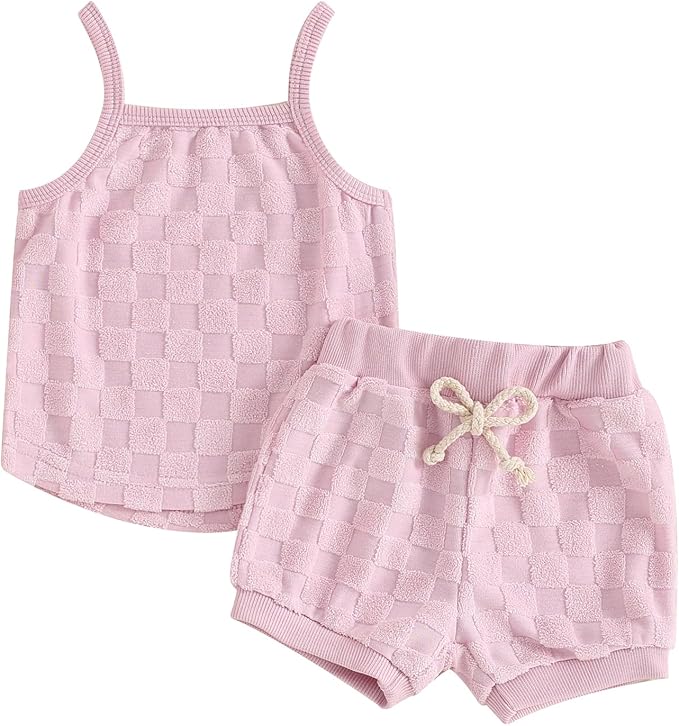 KIDS TANK TERRY SET