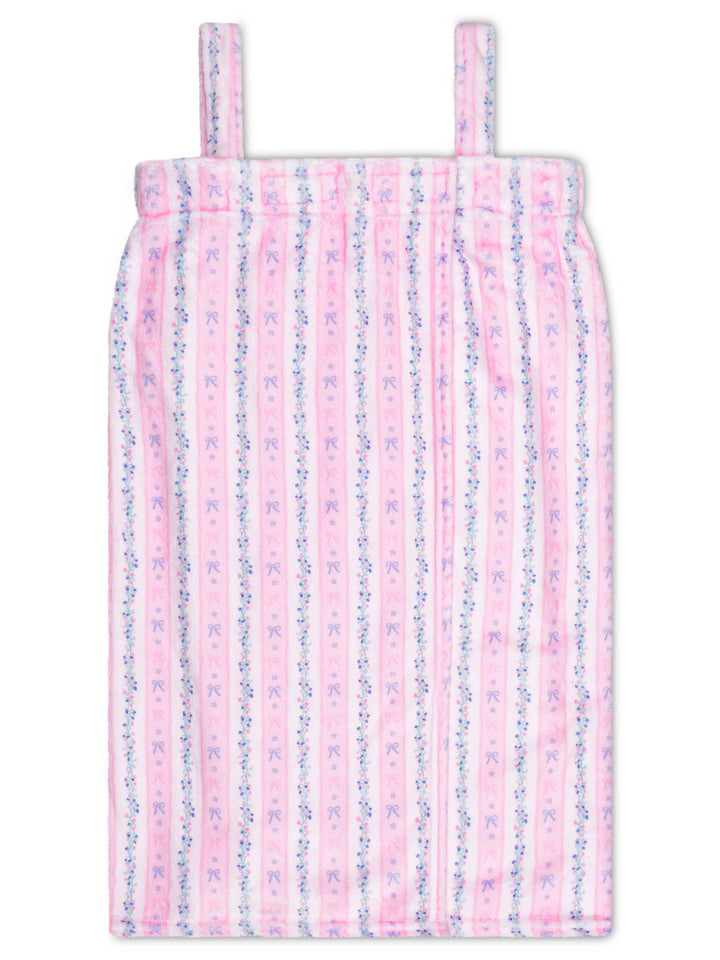 Floral Stripes Spa Wrap