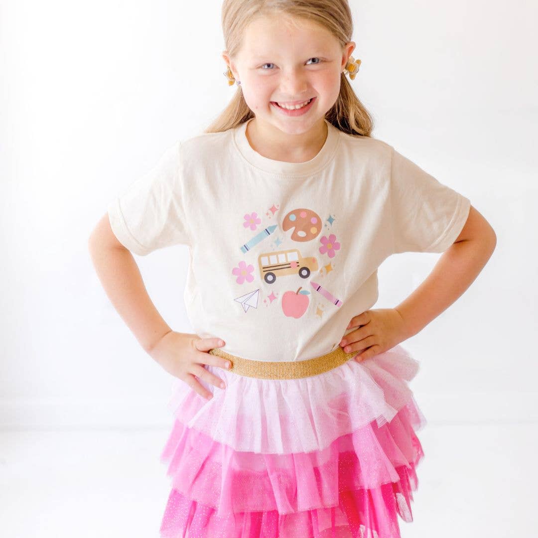 Pink Tiered Tutu Skirt