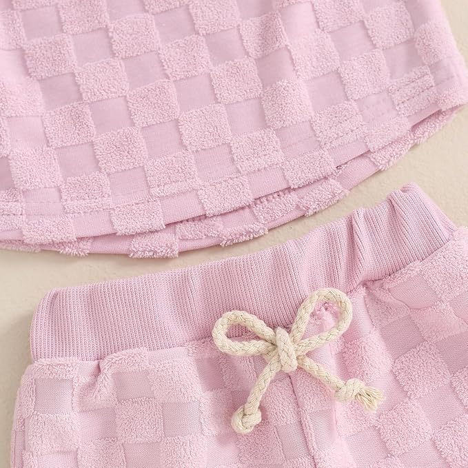 KIDS TANK TERRY SET