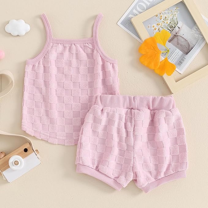 KIDS TANK TERRY SET
