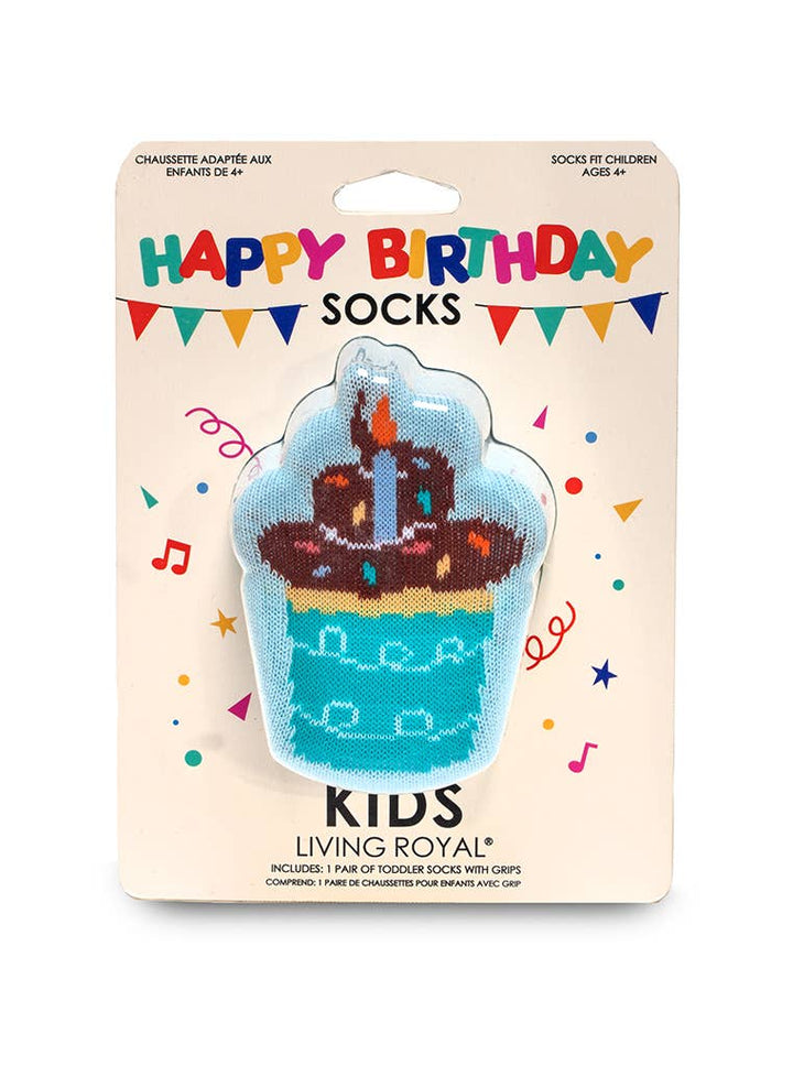 Birthday Cupcake Sock For Kids!