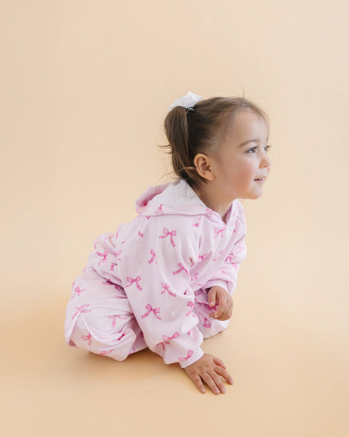 Pink Bows Cargo Jogger Set