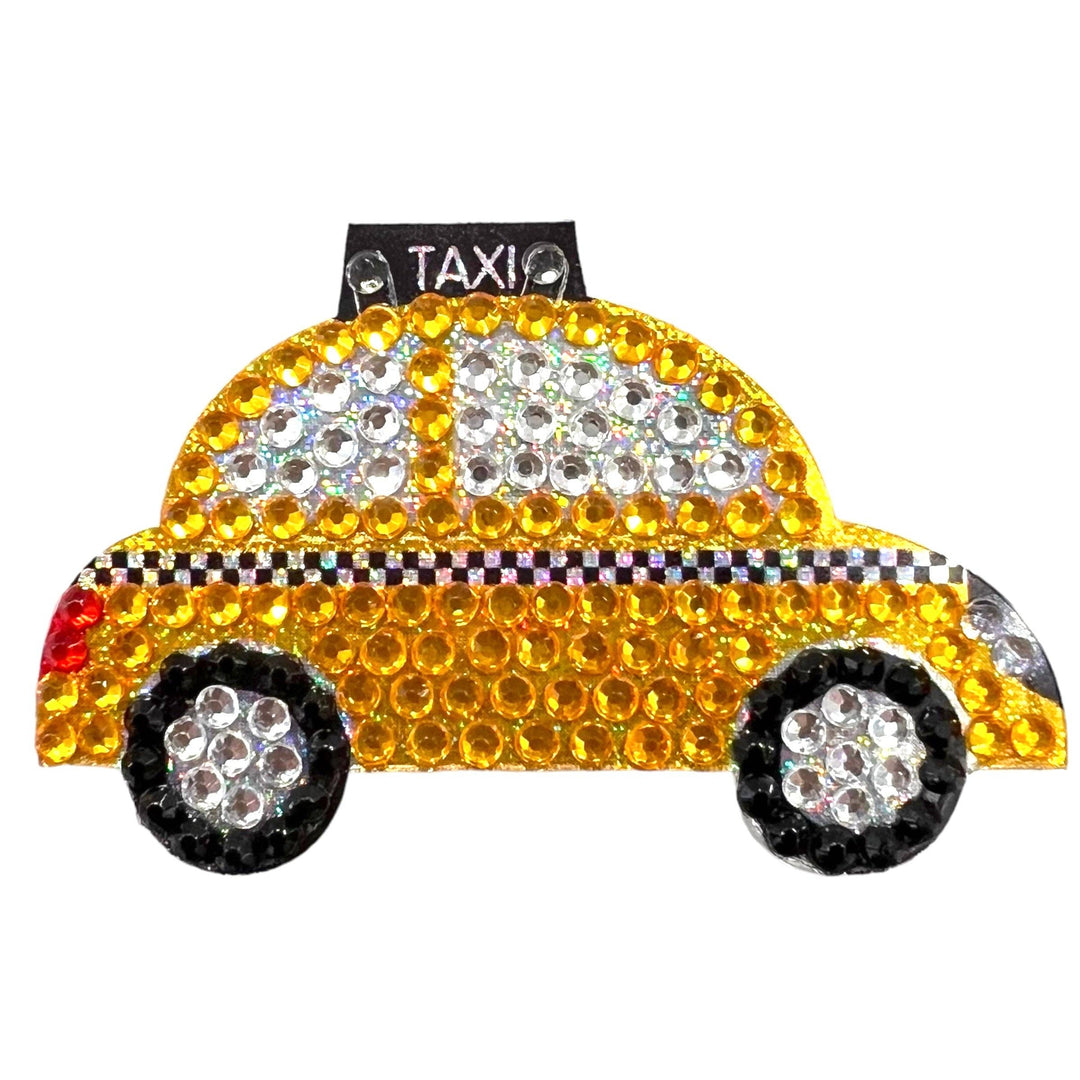 Taxi Rhinestone Sticker