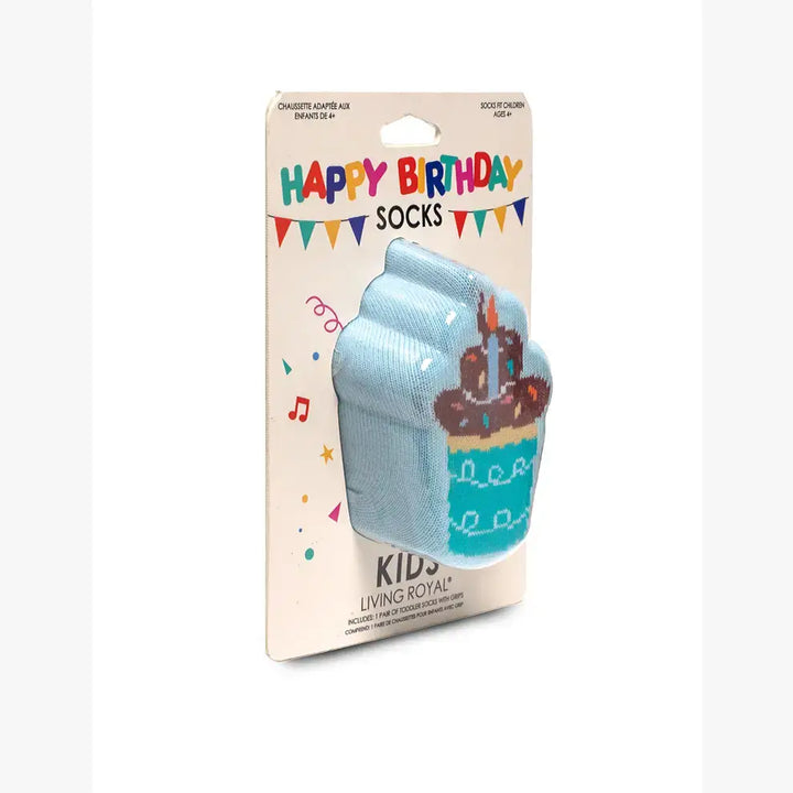 Birthday Cupcake Sock For Kids!