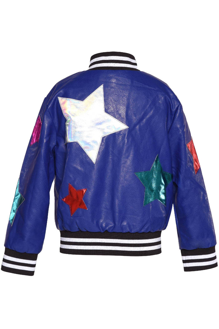 FAUX LEATHER BOBMER JACKET
