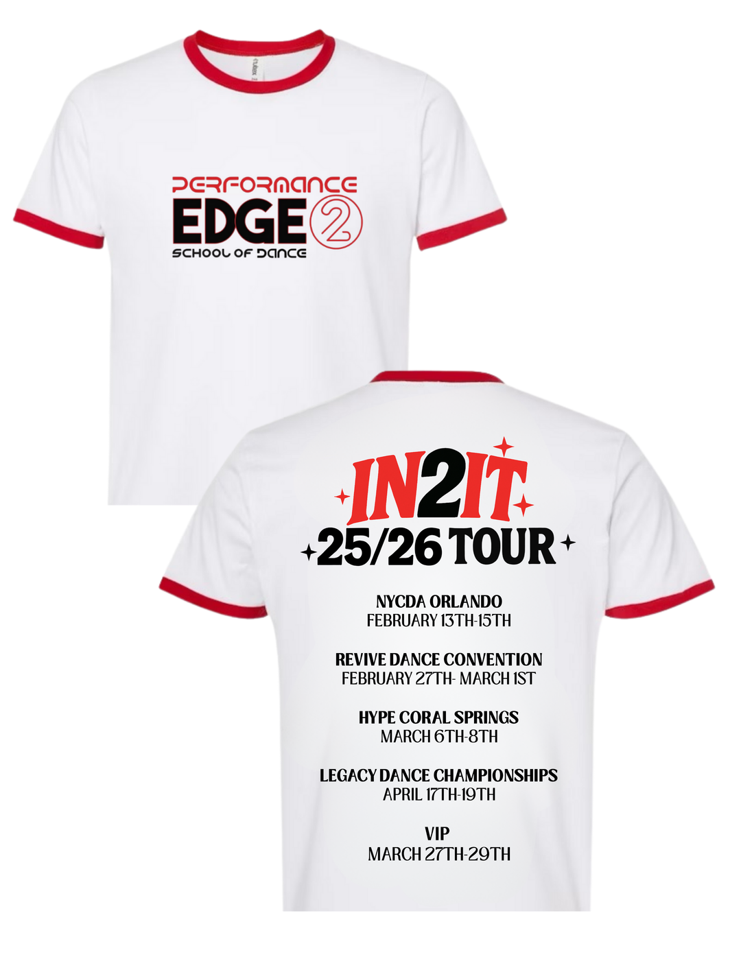 In2It Retro Tour Tee YOUTH