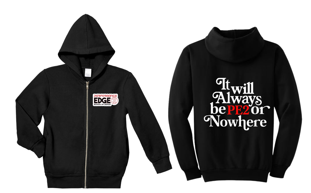 PE2 or Nowhere Zip Hoodie