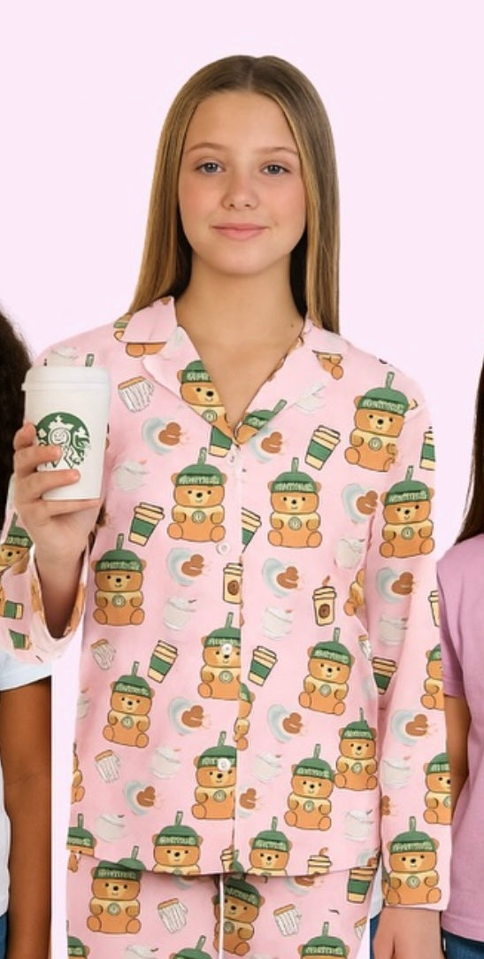 Bearista Silky Shorts Set