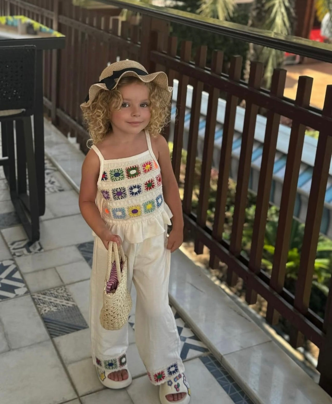 Crochet Tank Set