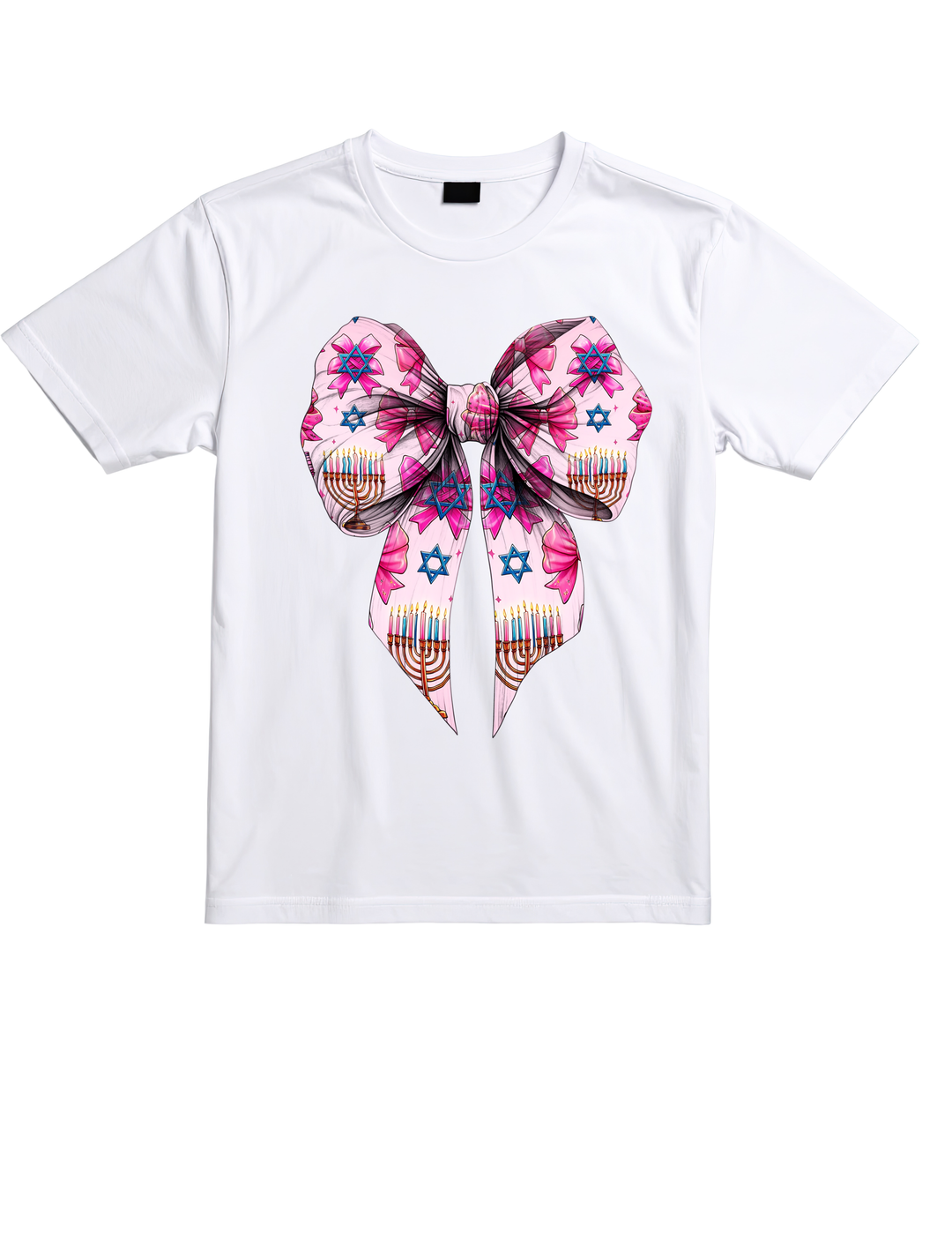 Hanukkah Bow T-Shirt