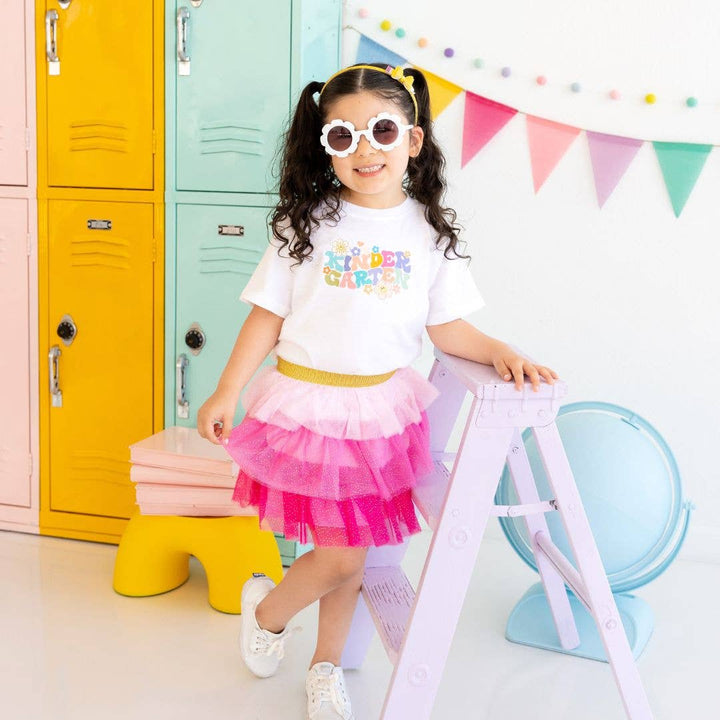 Pink Tiered Tutu Skirt
