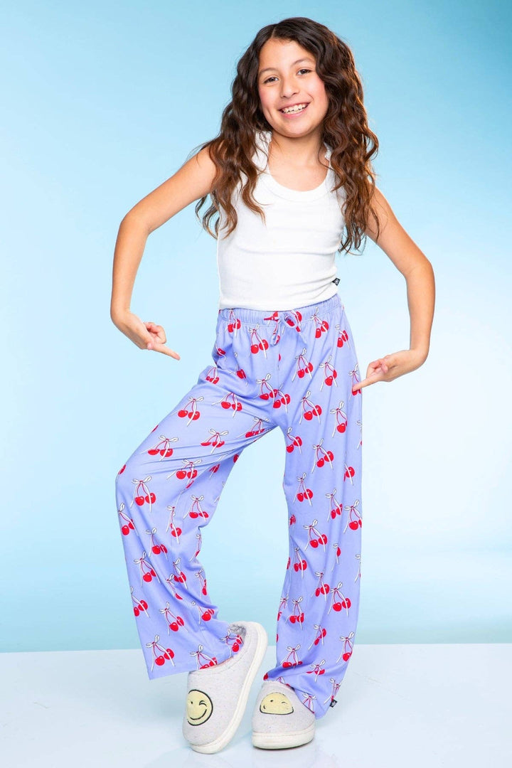 Neon Purple Cherry lounge pant