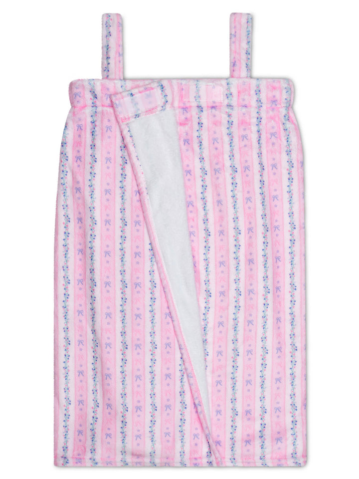 Floral Stripes Spa Wrap