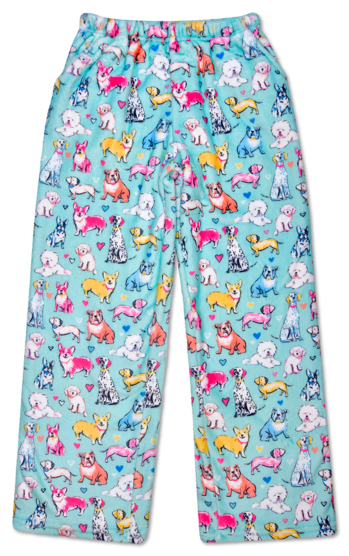Preppy Pups Plush Pants