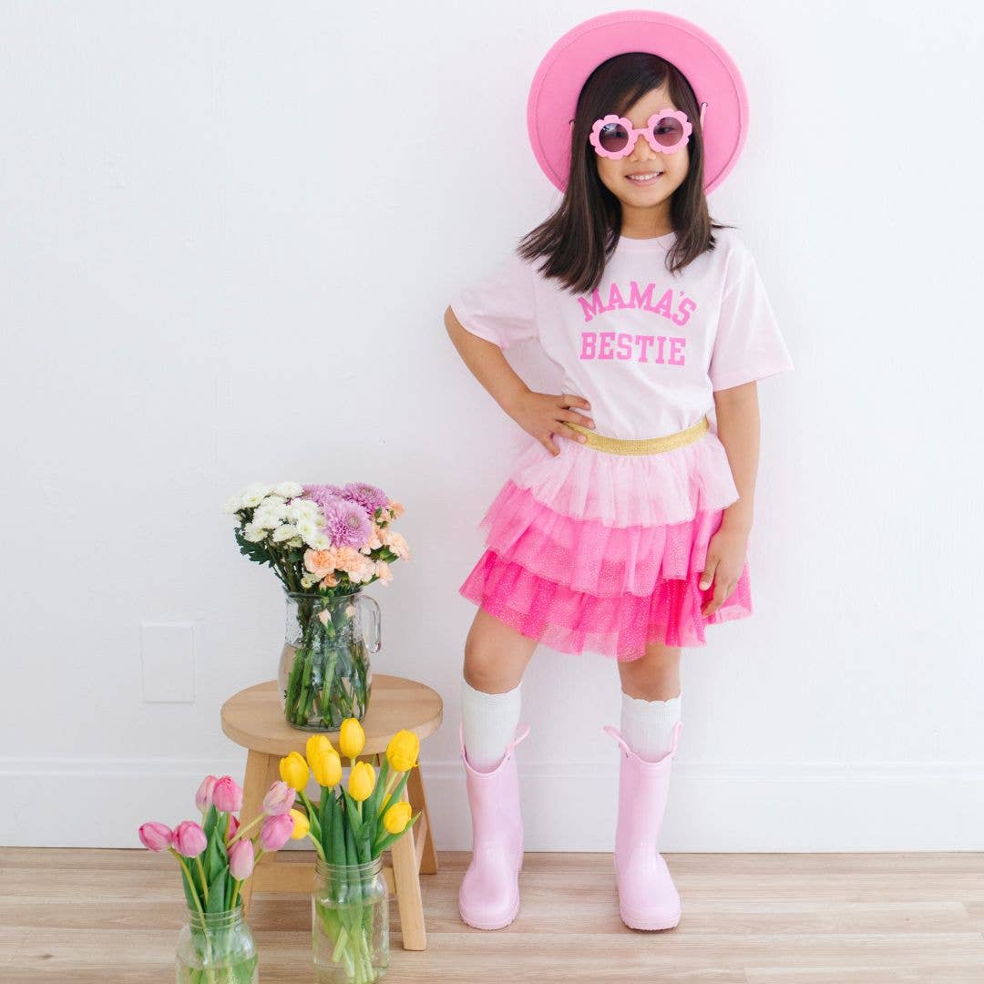Pink Tiered Tutu Skirt