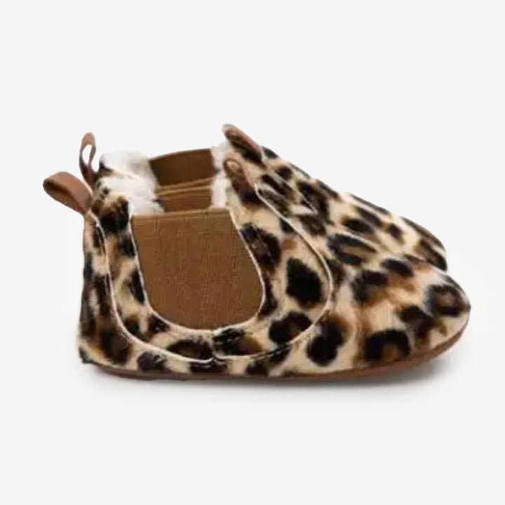 BABY LEOPARD CRIB KICKS