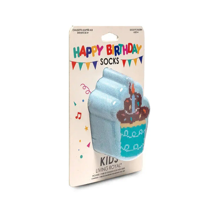 Birthday Cupcake Sock For Kids!