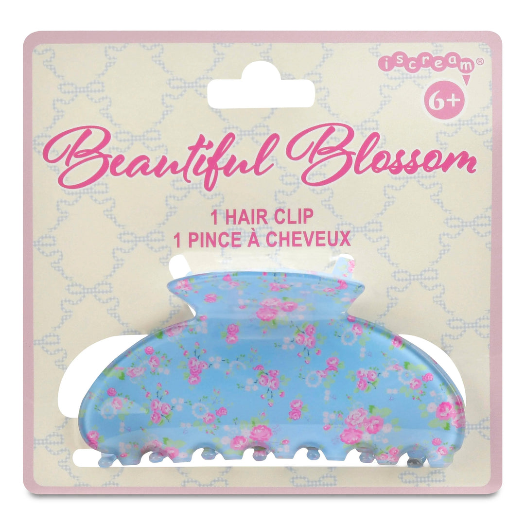Beautiful Blossom Blue Hair Clip
