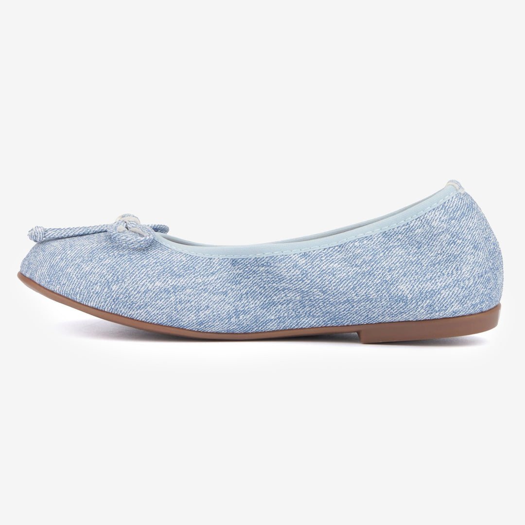Denim Ballet Flat