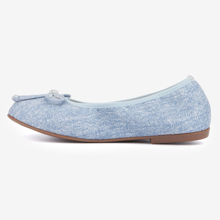 Denim Ballet Flat