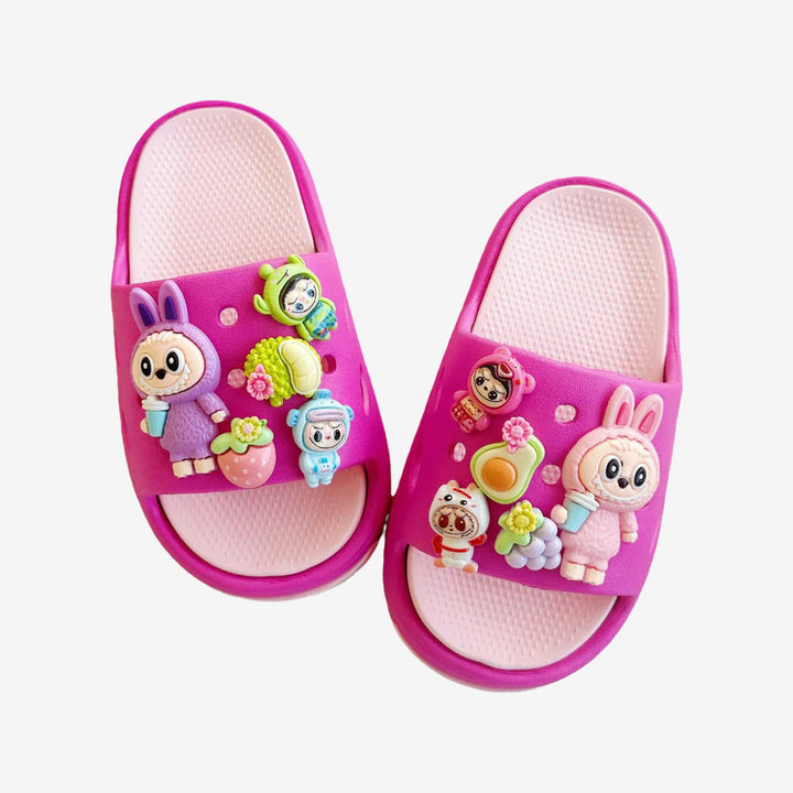 Monster Cartoon Kids' FlipFlops